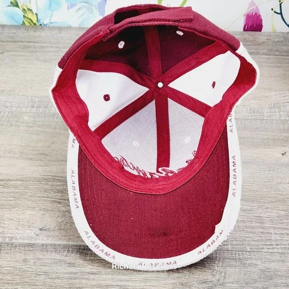 Alabama Crimson Tide Baseball Strap Back Hat Cap Adjustable - Picture 6 of 7